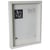 Vitrine avec passe-partout - 50 x 70 cm - Blanc