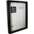 Vitrine avec passe-partout - 50 x 70 cm - Noir