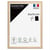Cadre 50 x 70 Newton Bois Noir  