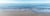 Blue Sea - Toile 30 x 97 cm 