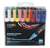Lot de 16 marqueurs acryliques à base d'eau pointes coniques moyennes - Posca - Couleurs basiques