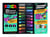 Coffret 20 marqueurs peinture - Posca - Couleurs assorties - Animaux