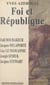 Foi et République