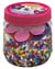 Pot de perles et plaques Hama - 5 mm - rose - 4000 perles 3 plaques