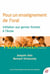 Pour un enseignement de l'oral - Initiation aux genres formels à l'école