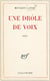 Une drôle de voix
