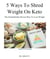 5 Ways to Shred Weight on Keto: The Scientifically Proven Way To Lose Weight