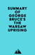 Summary of George Bruce's The Warsaw Uprising