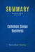 Summary: Common Sense Business - Review and Analysis of Gottry's Book