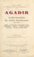 Agadir - Conflits immobiliers des confins sud-marocains (1911-1932)
