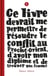 Ce livre devrait me permettre de résoudre le conflit au Proche-Orient, d'avoir mon diplôme T01