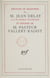 Discours de réception de M. Jean Delay à l'Académie française - Et réponse de M. Pasteur Vallery-Radot : 21 janvier 1960