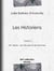 Les Historiens - Tome II - XIXe siècle - Les Œuvres et les Hommes