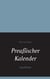 Preußischer Kalender - Geschichte