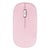Souris iClick color - Dual connect - Rose