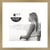 Cadre aura naturel 20x20 pp ouv 14x14