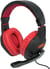 Casque Gaming PC Konix - Drakkar - Skàld - Rouge et noir
