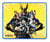 Tapis de souris Konix - My Hero Academia - jaune