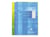Feuilles simples grands carreaux Clairefontaine - 100 pages perforées - Blanc - 17 x 22 cm - 90 g/m² 