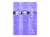 1 cahier de musique - Format A4 21 x 29.7 cm - Clairefontaine - 48 pages - Coloris assortis