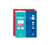 1 cahier Travaux Pratiques piqué - 24x32 cm - Clairefontaine spécial déficients visuels - 64 pages grands carreaux + uni - Modèles assortis