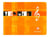 1 cahier de musique  - 17 x 22 cm - Clairefontaine - 48 pages - Coloris assortis