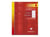 Copies doubles grands carreaux Clairefontaine - 100 pages perforées - Blanc - 17 x 22 cm - 90g/m²