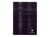 1 cahier - Format A4 21 x 29.7 cm - Clairefontaine - 96 pages petits carreaux - Coloris assortis