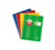 1 cahier reliure intégrale Clairefontaine spécial déficients visuels 17x22 cm 100 pages grands carreaux - Modèles assortis