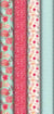 Rouleau de papier cadeau Clairefontaine - Kraft Blanc 60g - 2 x 0,70 m - fleurs colorées
