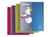 Cahier Clairefontaine - Modèle assorti - A4 21 x 29,7 cm -  Evolutive Book Linicolor - 240 pages petits carreaux - Vendu à l'unité