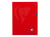 Cahier Mimesys rouge - 24 x 32 cm - 48 pages séyès