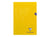 Cahier polypro - Format A4 21 x 29.7 cm - Mimesys -Clairefontaine - 96 pages grands carreaux - Jaune