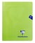 Cahier polypro  - Format 17 x 22 cm - Mimesys - Clairefontaine - 48 pages - Vert