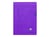 Cahier polypro - Format A4 21 x 29.7 cm - Mimesys -Clairefontaine - 96 pages grands carreaux - Violet