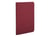 Carnet - 9 x 14 cm - Age Bag - Clairefontaine - 96 pages lignées - Rouge