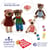 Livret de crochet - Happy Chenille - Book n°6 - Amigurumis Les Ours au Pique-nique - Dmc