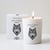 Bougie végétale parfumée La Chandelière -Aanimal totem Loup - 180g