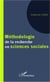 Méthodologie de la recherche en sciences sociales