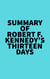 Summary of Robert F. Kennedy's Thirteen Days