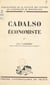 Cadalso économiste