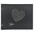 Album photos à vis 40pages HARMONY 37x29cm noir + coeur argent