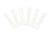 Lot de 12 craies blanches Cultura