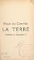 Pour ou contre la Terre - Industrie ou agriculture ?