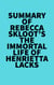 Summary of Rebecca Skloot's The Immortal Life of Henrietta Lacks