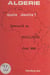 Algérie, quelle identité ? - Rapport de synthèse du Séminaire de Yakouren, 1-31 août 1980