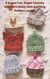6 Super Fun, Super Chunky Knitting Pattern Leaflets