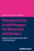 Therapeutische Empfehlungen für Menschen mit Demenz - Selbsterhaltungstherapie (SET) im Krankenhaus