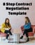 8 Step Contract Negotiation Template - Process Templates