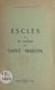 Escles et le vallon de Saint Martin